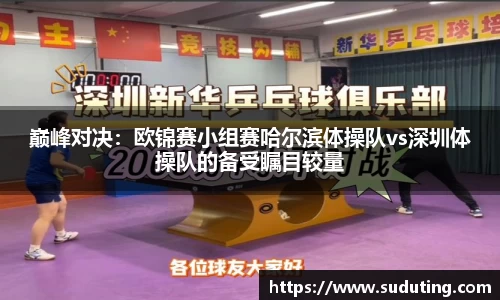 巅峰对决：欧锦赛小组赛哈尔滨体操队vs深圳体操队的备受瞩目较量