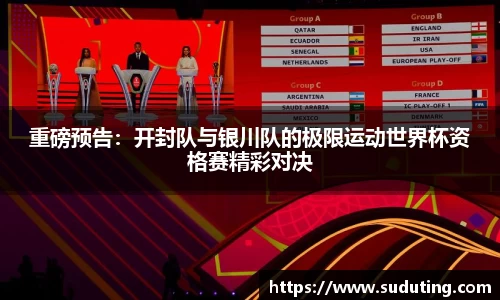 重磅预告：开封队与银川队的极限运动世界杯资格赛精彩对决